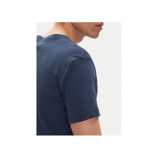 T-shirt męski granatowy Mustang 