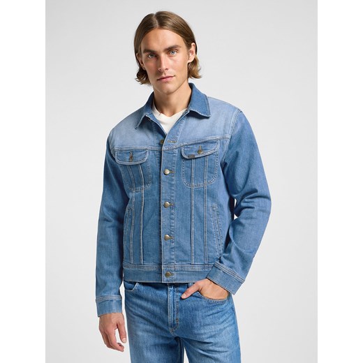 LEE MĘSKA KURTKA JEANSOWA LEE RIDER JACKET WORN INDIGO 112363866 ze sklepu YouNeedit.pl w kategorii Kurtki męskie - zdjęcie 183553262