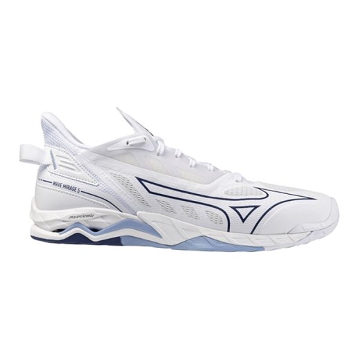 Buty do siatkówki Mizuno Wave Mirage 5 X1GA235097 białe ze sklepu ButyModne.pl w kategorii Buty sportowe męskie - zdjęcie 183553700