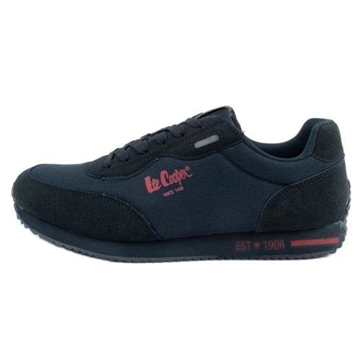 Buty Lee Cooper LCW-25-03-3385M męskie sportowe granatowe niebieskie ze sklepu ButyModne.pl w kategorii Buty sportowe męskie - zdjęcie 183553774