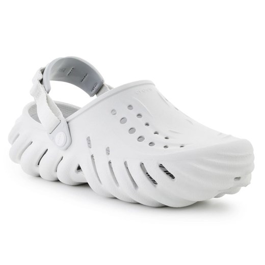 Chodaki Crocs Echo clog 207937-1FT białe ze sklepu ButyModne.pl w kategorii Klapki damskie - zdjęcie 183553813