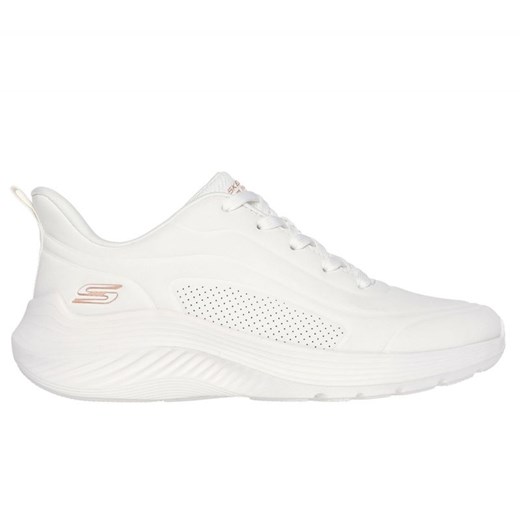 Buty Skechers Bobs Squad Waves - Just Wading  117485 białe ze sklepu ButyModne.pl w kategorii Buty sportowe damskie - zdjęcie 183553833