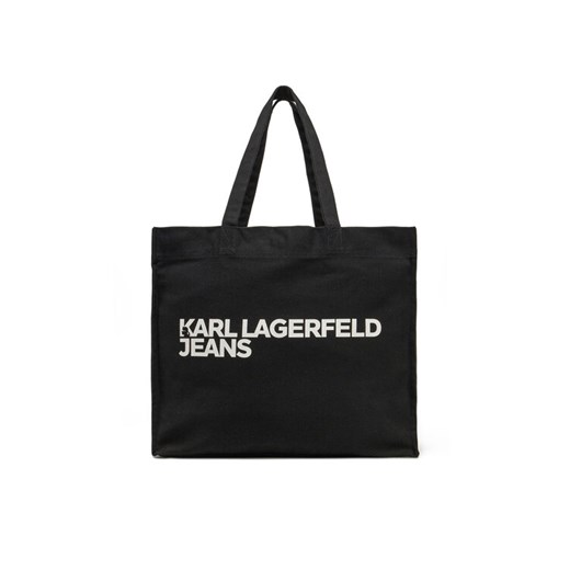 Torebka KARL LAGERFELD A1W50002 Czarny ze sklepu eobuwie.pl w kategorii Torby Shopper bag - zdjęcie 183555230
