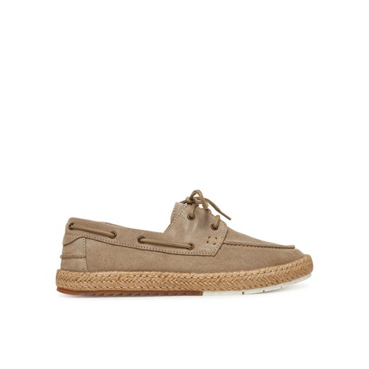 Espadryle Gino Rossi BUMPER-01 MI08 Beżowy ze sklepu eobuwie.pl w kategorii Espadryle męskie - zdjęcie 183555264