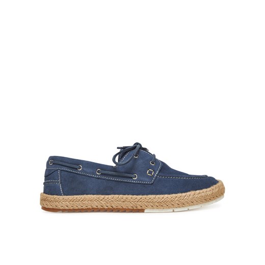 Espadryle Gino Rossi BUMPER-01 MI08 Niebieski ze sklepu eobuwie.pl w kategorii Espadryle męskie - zdjęcie 183555290