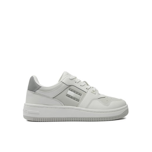 Sneakersy Tommy Jeans Tjw Retro Basket Tonal Logo EN0EN02571 Szary ze sklepu eobuwie.pl w kategorii Buty sportowe damskie - zdjęcie 183555300