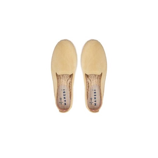 Espadryle Manebi Suede Double Sole Espadrilles R 4.2 D0 Beżowy Manebi 39 eobuwie.pl