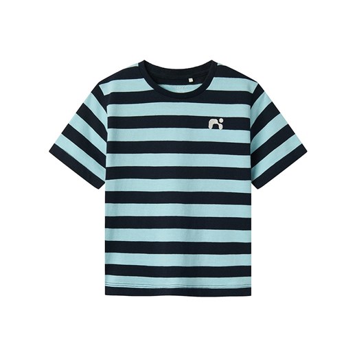 name it Koszulka &quot;Fridy&quot; w kolorze błękitnym ze sklepu Limango Polska w kategorii T-shirty chłopięce - zdjęcie 183556362