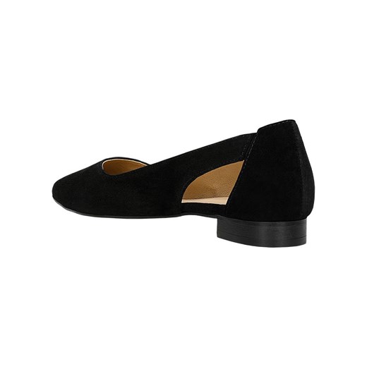 Balerinki Wojas na lato płaskie casual welurowe 