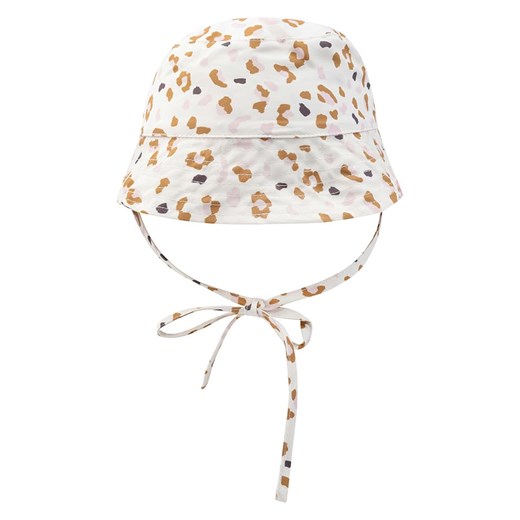 Swim Essentials Kapelusz &quot;Kaki Leopard&quot; w kolorze kremowym ze sklepu Limango Polska w kategorii Czapki dziecięce - zdjęcie 183556654