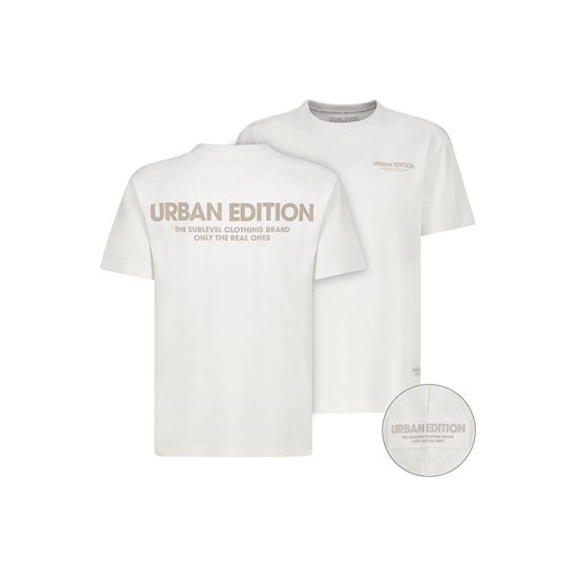 Sublevel Koszulka w kolorze białym ze sklepu Limango Polska w kategorii T-shirty męskie - zdjęcie 183556722