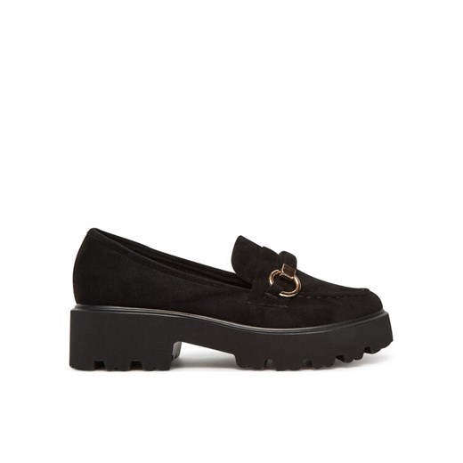 Loafersy DeeZee LE601-4 Czarny ze sklepu eobuwie.pl w kategorii Półbuty damskie - zdjęcie 183557390