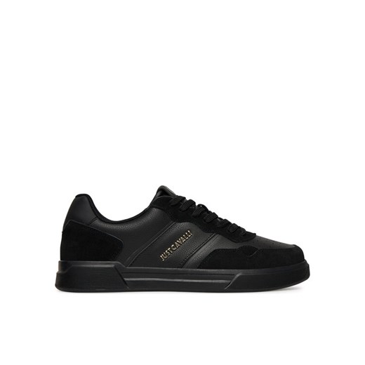 Sneakersy Just Cavalli 78QA3SB4 ZPA93 Czarny ze sklepu eobuwie.pl w kategorii Buty sportowe męskie - zdjęcie 183557444