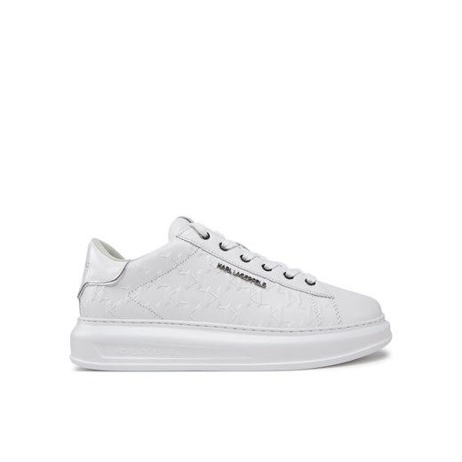 Sneakersy KARL LAGERFELD Kapri KL52549K Biały ze sklepu eobuwie.pl w kategorii Buty sportowe męskie - zdjęcie 183557454