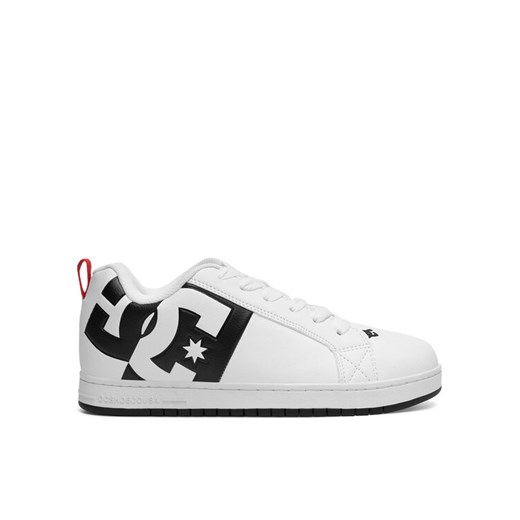 Sneakersy DC COURT GRAFFIK SQ ADYS100442-WLK Biały ze sklepu eobuwie.pl w kategorii Buty sportowe męskie - zdjęcie 183557503