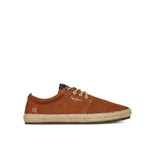 Pepe Jeans Espadryle Tourist West PMS10336 Brązowy ze sklepu MODIVO w kategorii Espadryle męskie - zdjęcie 183558341