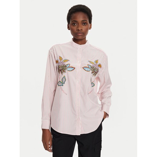 Desigual Koszula Nagano 24WWCW40 Różowy Regular Fit ze sklepu MODIVO w kategorii Koszule damskie - zdjęcie 183558444