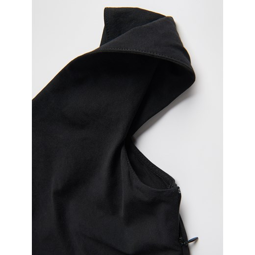 Reserved - Sukienka mini z marszczeniem - czarny Reserved XS Reserved