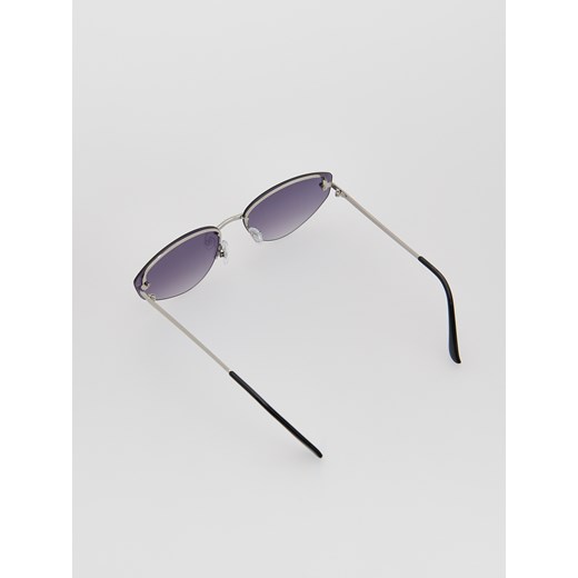 Reserved - Okulary przeciwsłoneczne - czarny Reserved ONE SIZE Reserved