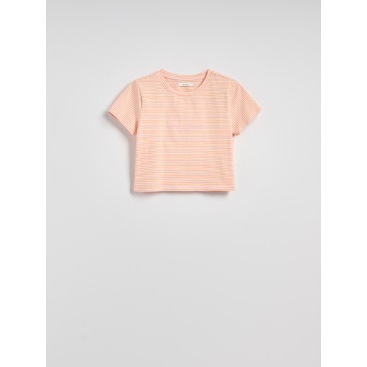 Bluzka damska Reserved na wiosnę z krótkim rękawem 