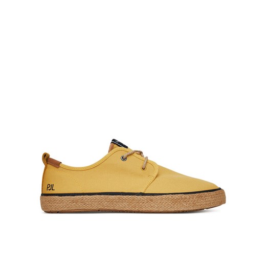 Espadryle Pepe Jeans Port Tourists PMS10332 Żółty ze sklepu eobuwie.pl w kategorii Espadryle męskie - zdjęcie 183561920