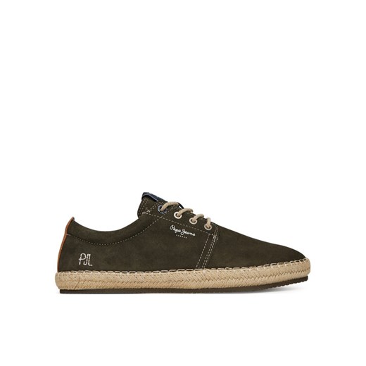 Pepe Jeans Espadryle Tourist West PMS10336 Khaki ze sklepu MODIVO w kategorii Espadryle męskie - zdjęcie 183562403
