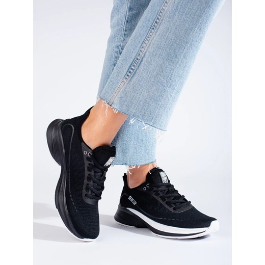 Sneakersy damskie półbuty Big Star LL274327 czarne ze sklepu butyolivier w kategorii Półbuty damskie - zdjęcie 183563963