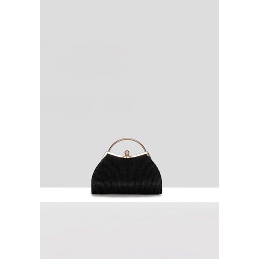 Elegancka torebka w czarnym kolorze ze sklepu Molton w kategorii Kuferki - zdjęcie 183564760