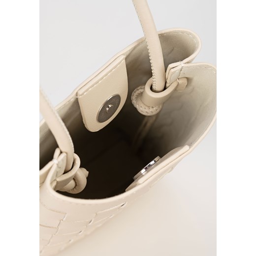 Pleciona torebka etui w kolorze ecru Molton ONE SIZE Molton