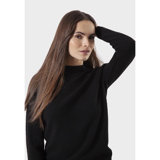 Czarny półgolf 100% wełna Molton L Molton