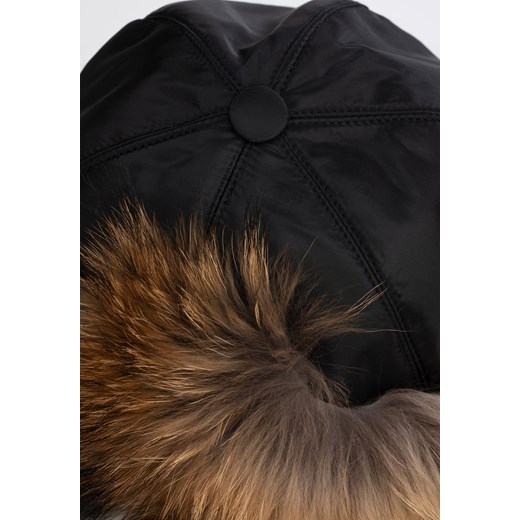 Czapka pilotka z naturalnym futrem Molton ONE SIZE Molton