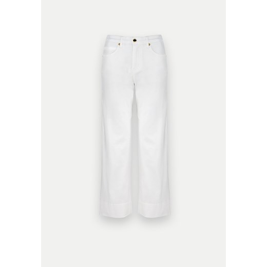 Białe jeansy cropp Molton 40 Molton