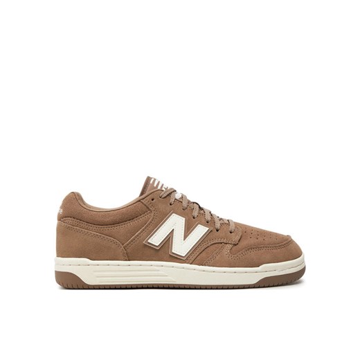 Sneakersy New Balance BB480LDT Beżowy ze sklepu eobuwie.pl w kategorii Buty sportowe męskie - zdjęcie 183572750
