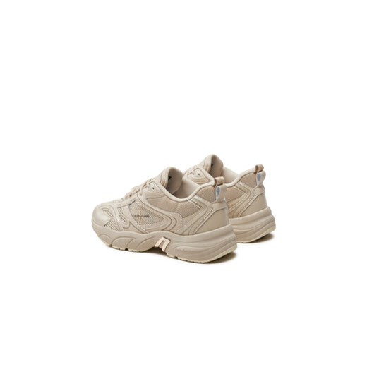 Sneakersy Calvin Klein Jeans Retro Tennis Low Lace Mh Ml Mtl YW0YW01463 Écru 38 eobuwie.pl