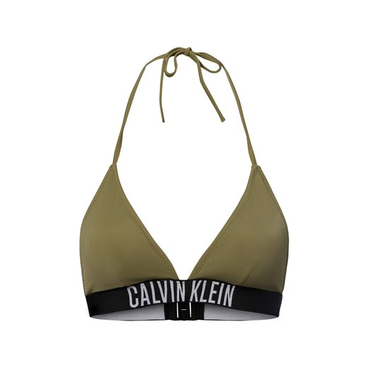 Calvin Klein Góra od bikinigo Kobiety khaki jednolity ze sklepu vangraaf w kategorii Stroje kąpielowe - zdjęcie 183575480