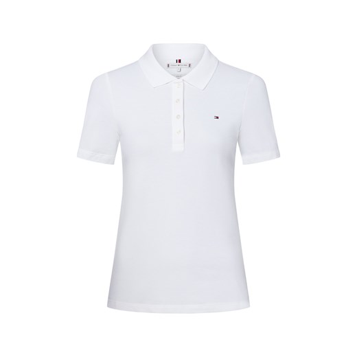 Tommy Hilfiger Damska koszulka polo Kobiety Bawełna écru jednolity Tommy Hilfiger S vangraaf