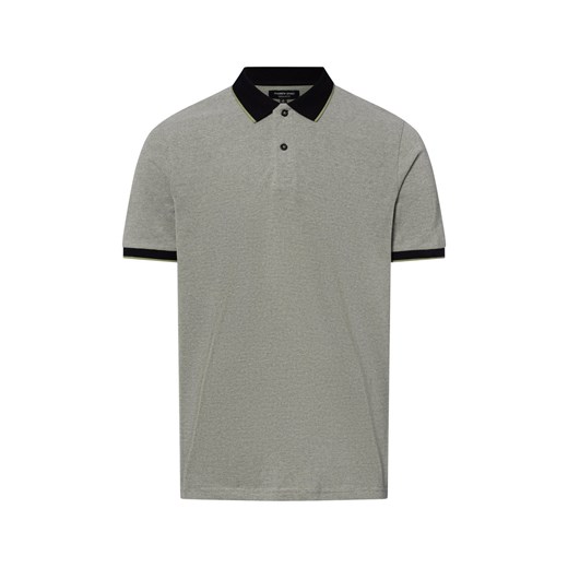 Andrew James Męska koszulka polo Mężczyźni Bawełna seledynowy marmurkowy ze sklepu vangraaf w kategorii T-shirty męskie - zdjęcie 183575523