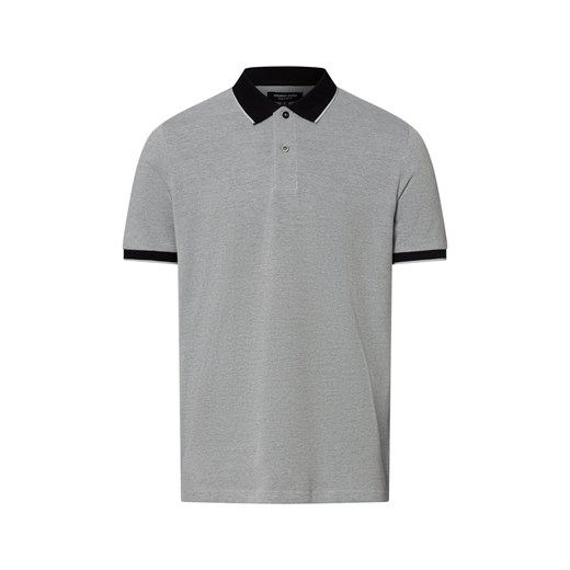 Andrew James Męska koszulka polo Mężczyźni Bawełna jasnoniebieski marmurkowy ze sklepu vangraaf w kategorii T-shirty męskie - zdjęcie 183575524