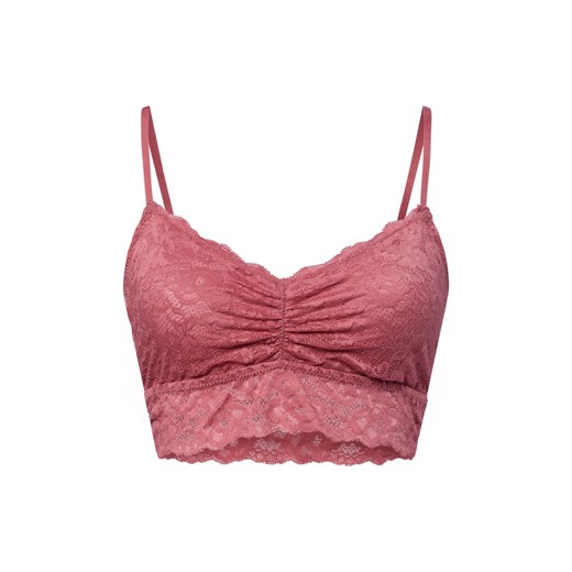 Snocks Bralette damska Kobiety brudny róż jednolity ze sklepu vangraaf w kategorii Biustonosze - zdjęcie 183575543