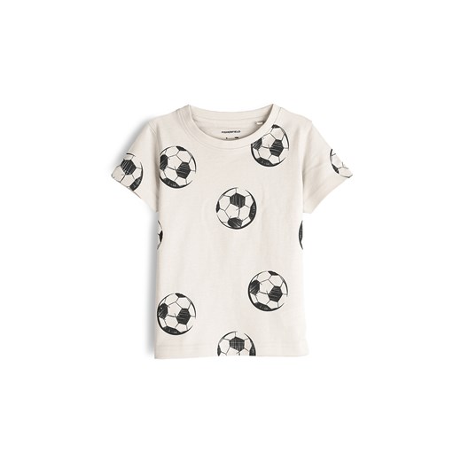 GATE Bawełniana koszulka z nadrukiem 3Y ze sklepu gateshop w kategorii T-shirty chłopięce - zdjęcie 183576350