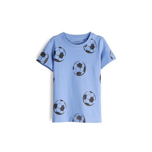 GATE Bawełniana koszulka z nadrukiem 3Y ze sklepu gateshop w kategorii T-shirty chłopięce - zdjęcie 183576352