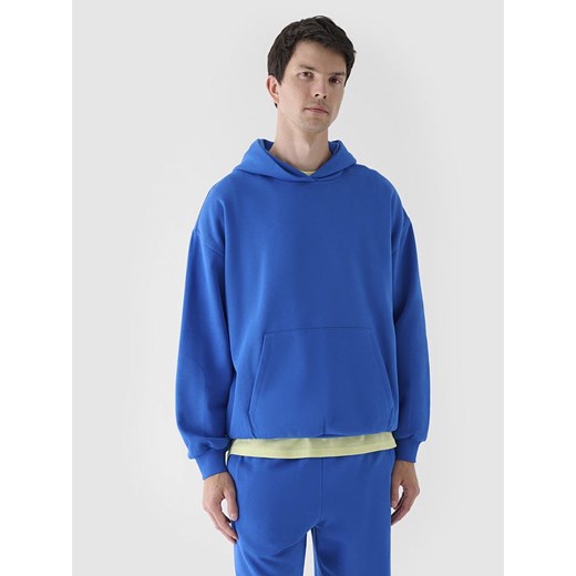 4F Bluza w kolorze niebieskim ze sklepu Limango Polska w kategorii Bluzy męskie - zdjęcie 183576570