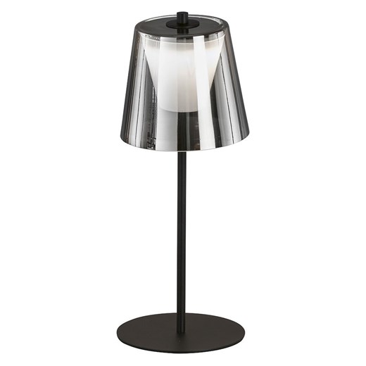 FH Lighting Lampa stołowa LED &quot;Marbella&quot; w kolorze czarnym - wys. 35 x Ø 14 cm ze sklepu Limango Polska w kategorii Lampy stołowe - zdjęcie 183576792
