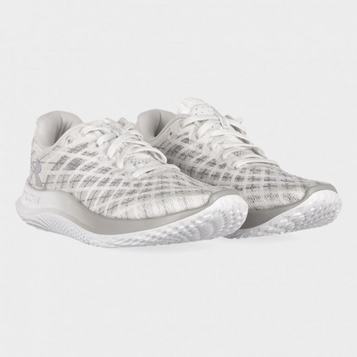 Damskie buty do biegania UNDER ARMOUR UA W FLOW Velociti Wind 2 - białe ze sklepu Sportstylestory.com w kategorii Buty sportowe damskie - zdjęcie 183576914
