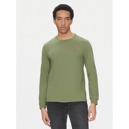 Levi's® Longsleeve Housemark 72848-0022 Zielony Regular Fit ze sklepu MODIVO w kategorii T-shirty męskie - zdjęcie 183578043
