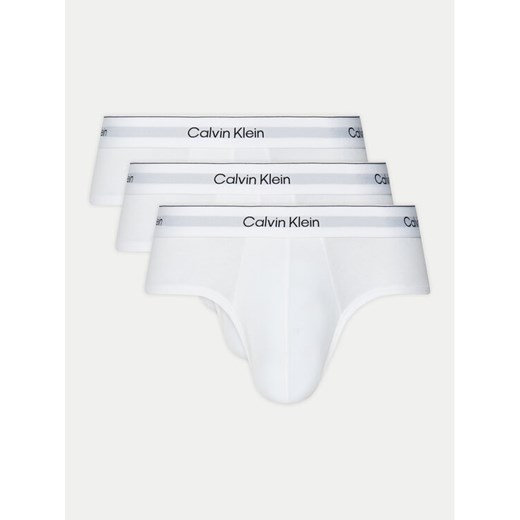 Calvin Klein Underwear Komplet 3 par slipów LV00NB4388 Biały ze sklepu MODIVO w kategorii Majtki męskie - zdjęcie 183578044