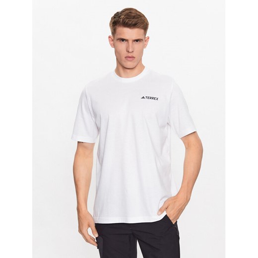 adidas T-Shirt IL2648 Biały Regular Fit ze sklepu MODIVO w kategorii T-shirty męskie - zdjęcie 183578060