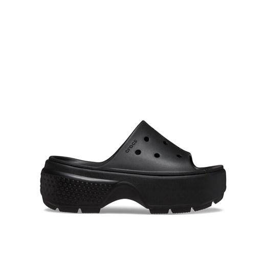 Crocs Klapki Stomp Slide 209346 Czarny ze sklepu MODIVO w kategorii Klapki damskie - zdjęcie 183578104