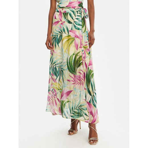 Guess Spódnica midi W5GD66 WH9Z2 Kolorowy Regular Fit ze sklepu MODIVO w kategorii Spódnice - zdjęcie 183578134
