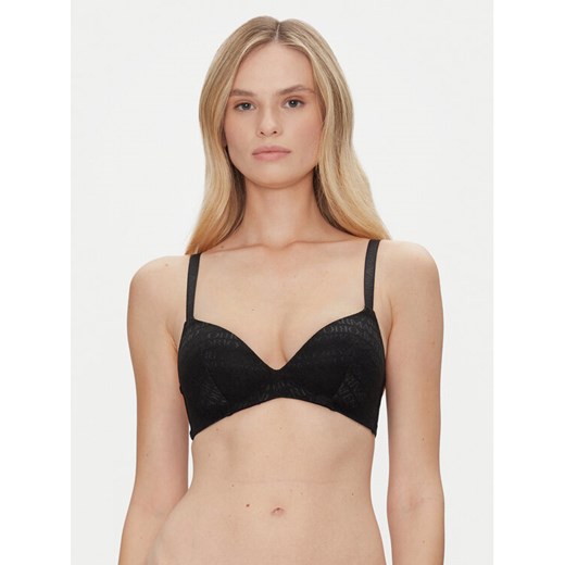 Emporio Armani Underwear Biustonosz bezfiszbinowy EW000444 AF10880 FC027 Czarny ze sklepu MODIVO w kategorii Biustonosze - zdjęcie 183578153